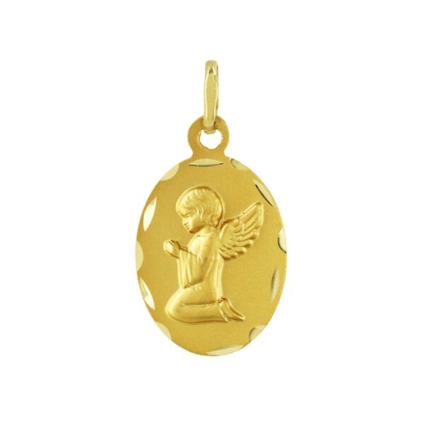 Médaille Ange or 18k